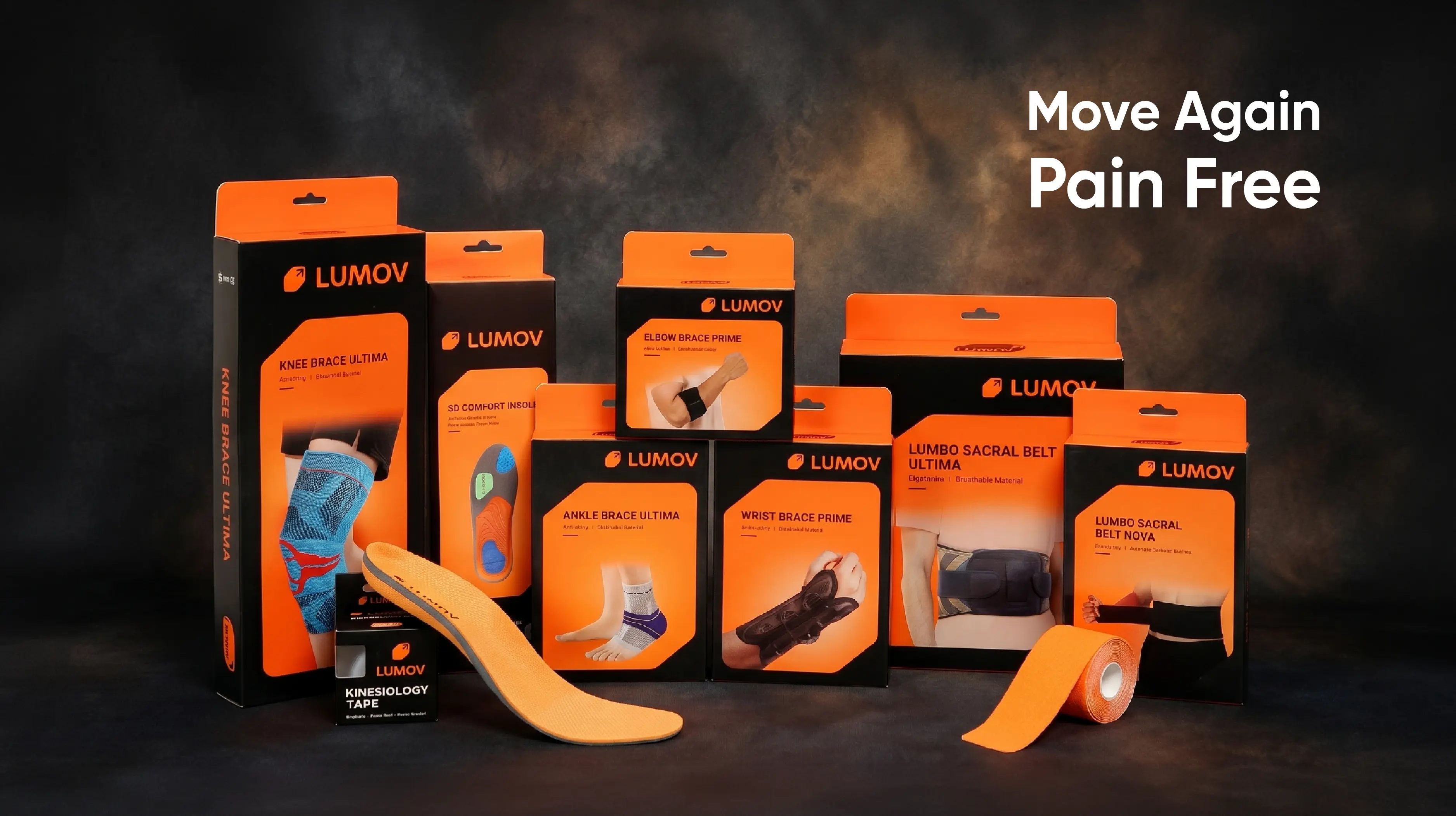 Lumov product range
