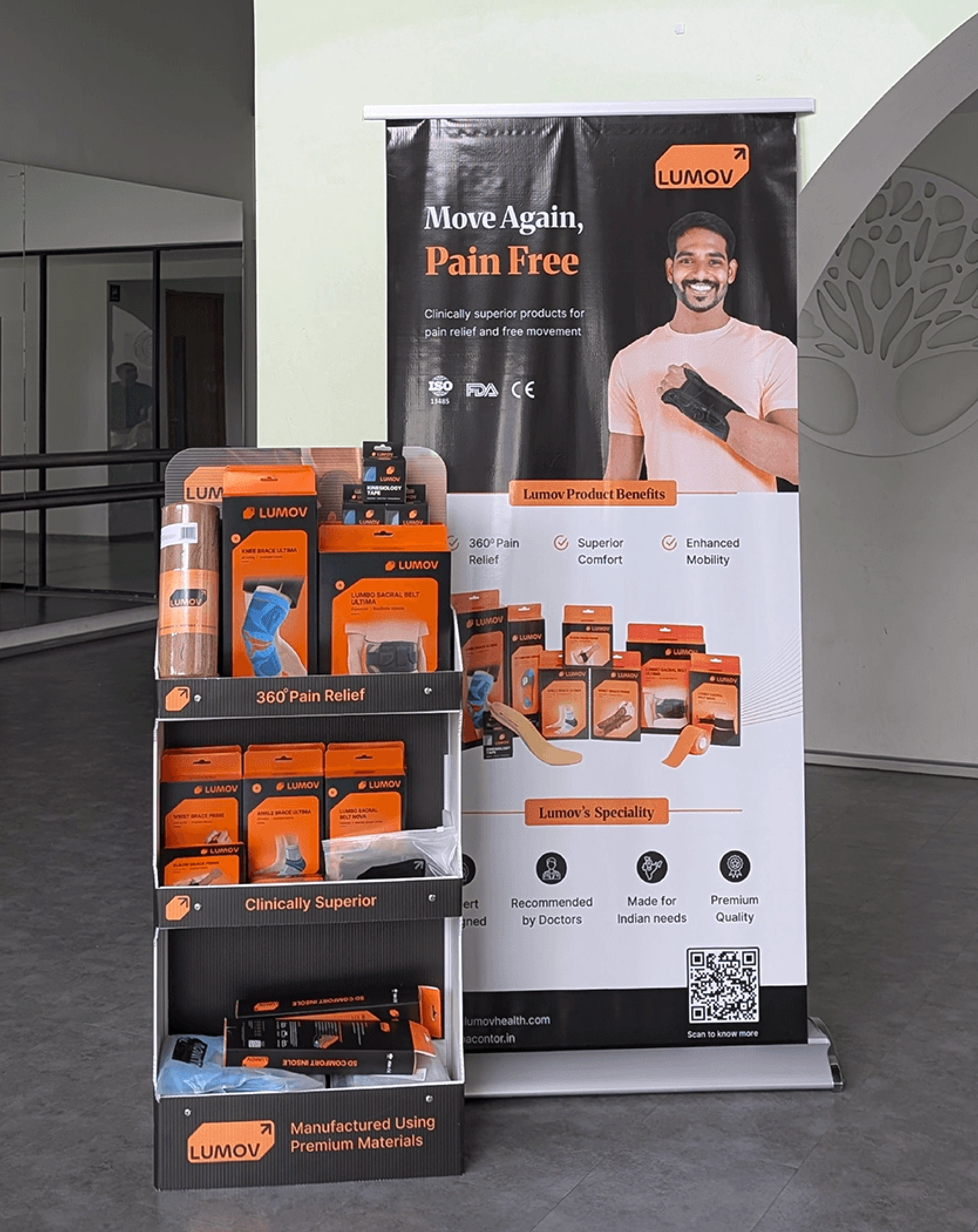 Lumov packaging detail