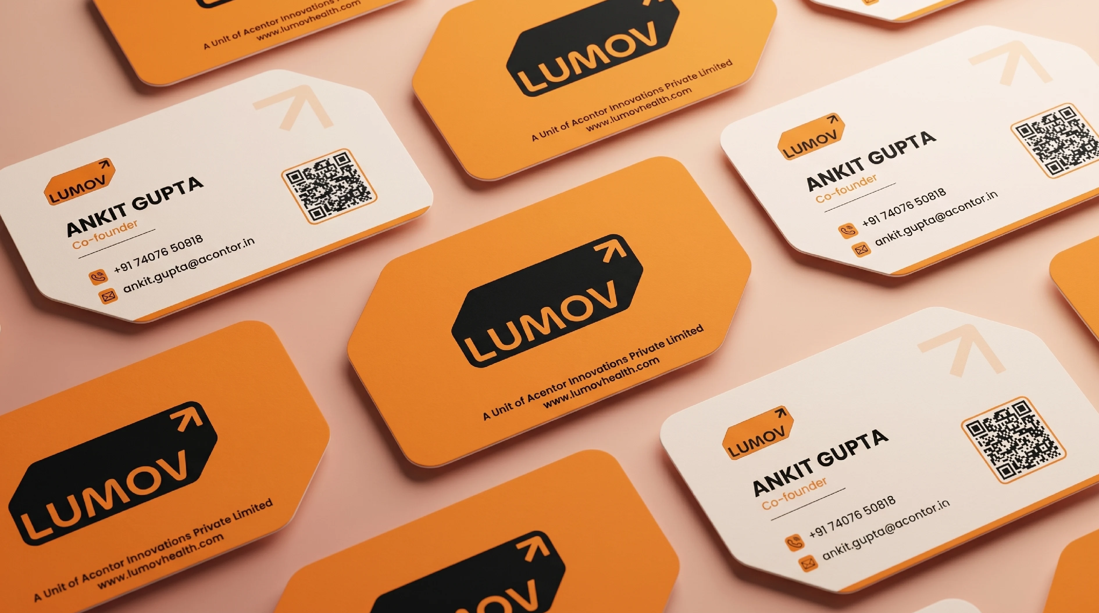 Lumov visiting card